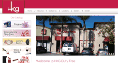 Desktop Screenshot of hkgdutyfree.com